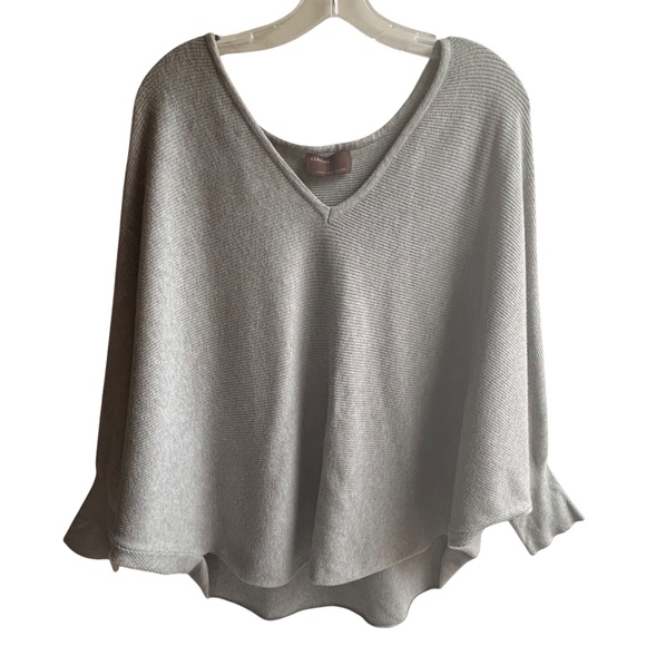 Kerisma Dolman Batwing Oversized V Neck Sweater - Picture 1 of 8